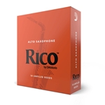 D'ADDARIO Rico Alto Sax Reeds, Strength 2.5, 10-pack