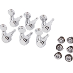 Fender Locking Tuners with Vintage-Style Buttons, Polished Chrome