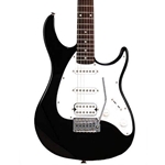 Peavey Raptor Plus HSS Black Electric Guitar