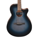 IBANEZ AEG50IBH - 6 string AEG guitar - Indigo Blue Burst High Gloss