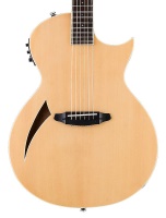 ESP LTD TL6 Thinline Acoustic-Electric Guitar Natural