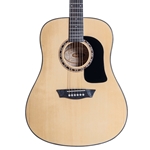 WASHBURN Dreadnought Acoustic Nat with Case