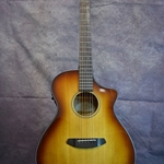 Breedlove Oregon concerto whiskey burst CE Sitka Myrtlewood
