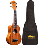 AMAHI Soprano Mahogany ukulele w/bag