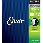 ELIXIR Elixir OPTIWEB Electric Strings Super Light 09-42