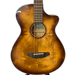 Breedlove Pursuit Exotic S Concerto Amber Bass CE Myrtlewood