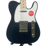 Squier Sonic Telecaster, Maple Fingerboard, White Pickguard, Black