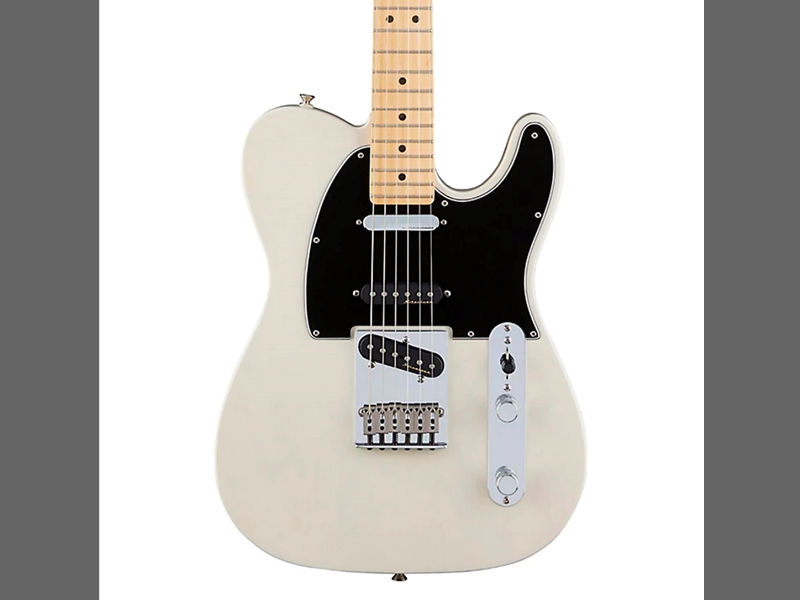 FENDER Deluxe Nashville Telecaster, Maple Fingerboard, White Blonde  0147502301