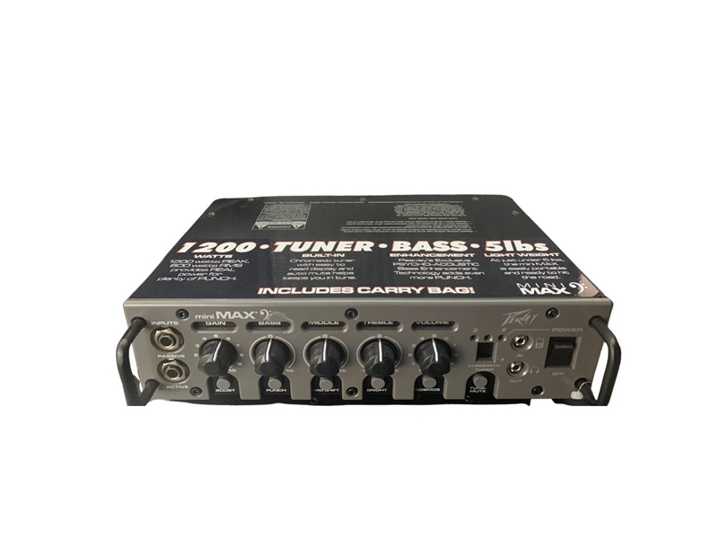Jim's Music - PEAVEY Minimax 600-Watt Mini Bass Amp Head