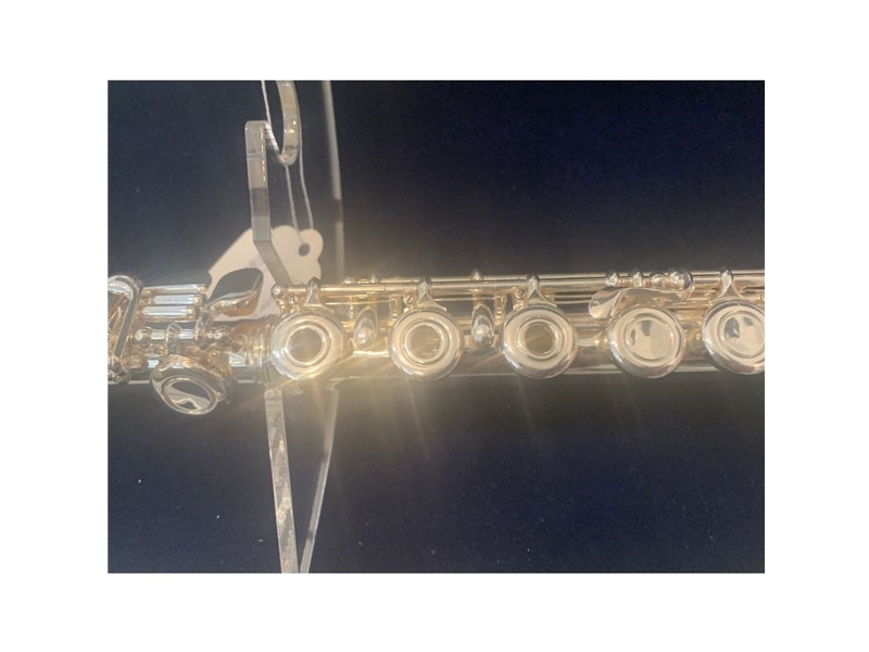 Jim's Music - Emerson USA Silver Open Hole Flute w B Foot