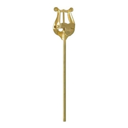 American Plating 500LG 6" Straight Lyre, Low Brass