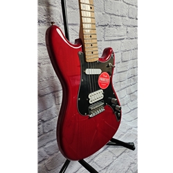 Jim's Music - Fender Player Duo-Sonic HS, Crimson Red Transparent