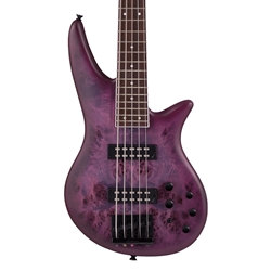 JACKSON X Series Spectra Bass SBXP V, Transparent Purple Burst