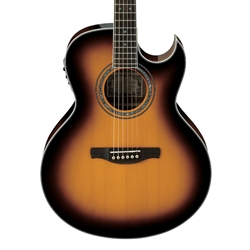 IBANEZ JSA5 Joe Satriani Acoustic Signature, Vintage Burst