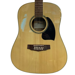 IBANEZ PF1512 12-String Dreadnought Acoustic Guitar (Natural)