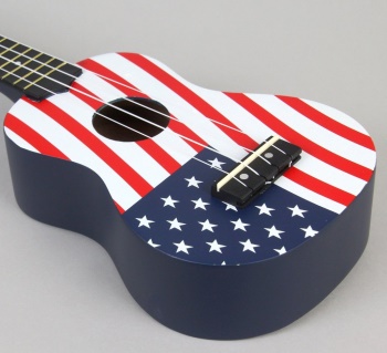 AMAHI American Flag Design, Soprano Size