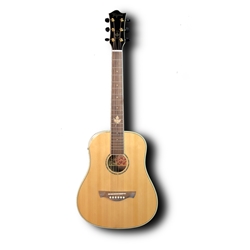 Tagima 7/8 size acoustic guitar Black Walnut back and sides, natural gloss finish