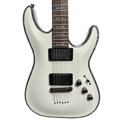 Used White Schecter C1 with case