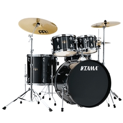 TAMA Imperialstar 5-Piece Drum Set, Hairline Black