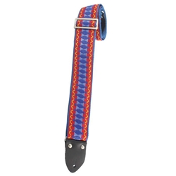 HENRY HELLER 2'' Deluxe Vintage Series Jacquard Strap, Multi-Color