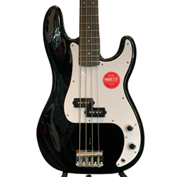 Squier Sonic® Precision Bass®, Laurel Fingerboard, White Pickguard, Black