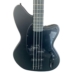 Ibanez Talman Bass Guitar - Black Flat