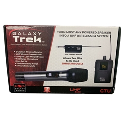 Galaxy Trek UHF Dual Handheld Wireless System