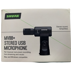 Shure MV88+ DIgital Stereo Condenser Microphone