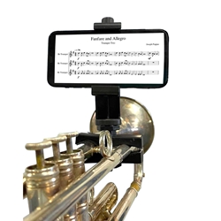 A Gripophone Trumpet Smartphone Lyre