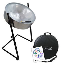C-20 Lead Steel Pan - High Gloss Silver - PLUS PACKAGE