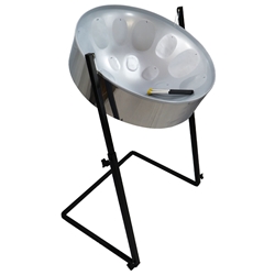 C-20 Lead Steel Pan - High Gloss Silver PACKAGE
