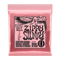 ERNIE BALL Zippy Slinky Nickel Wound Electric Guitar Strings 7-36