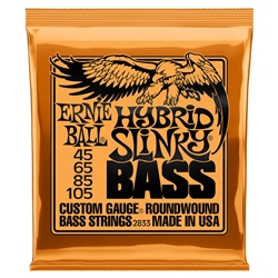 ERNIE BALL Hybrid Slinky Nickel Wound Bass Strings